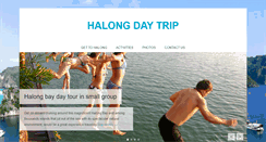 Desktop Screenshot of halongdaytrip.com