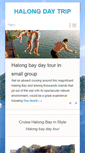 Mobile Screenshot of halongdaytrip.com